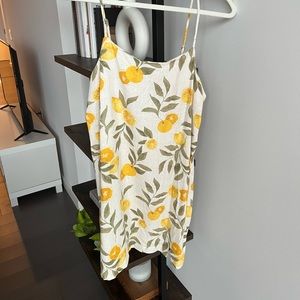 Z supply linen lemon dress. New with tags, never worn!